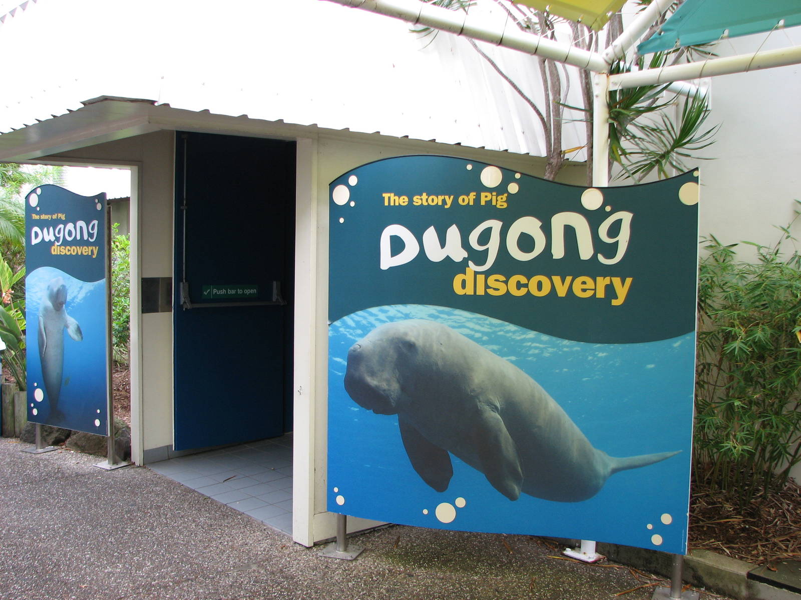 Sea World Gold Coast - Dugong Discovery entrance