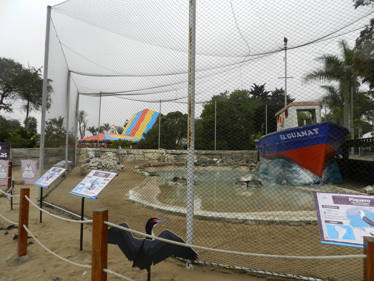 Seabird exhibit - Parque de Las Leyendas