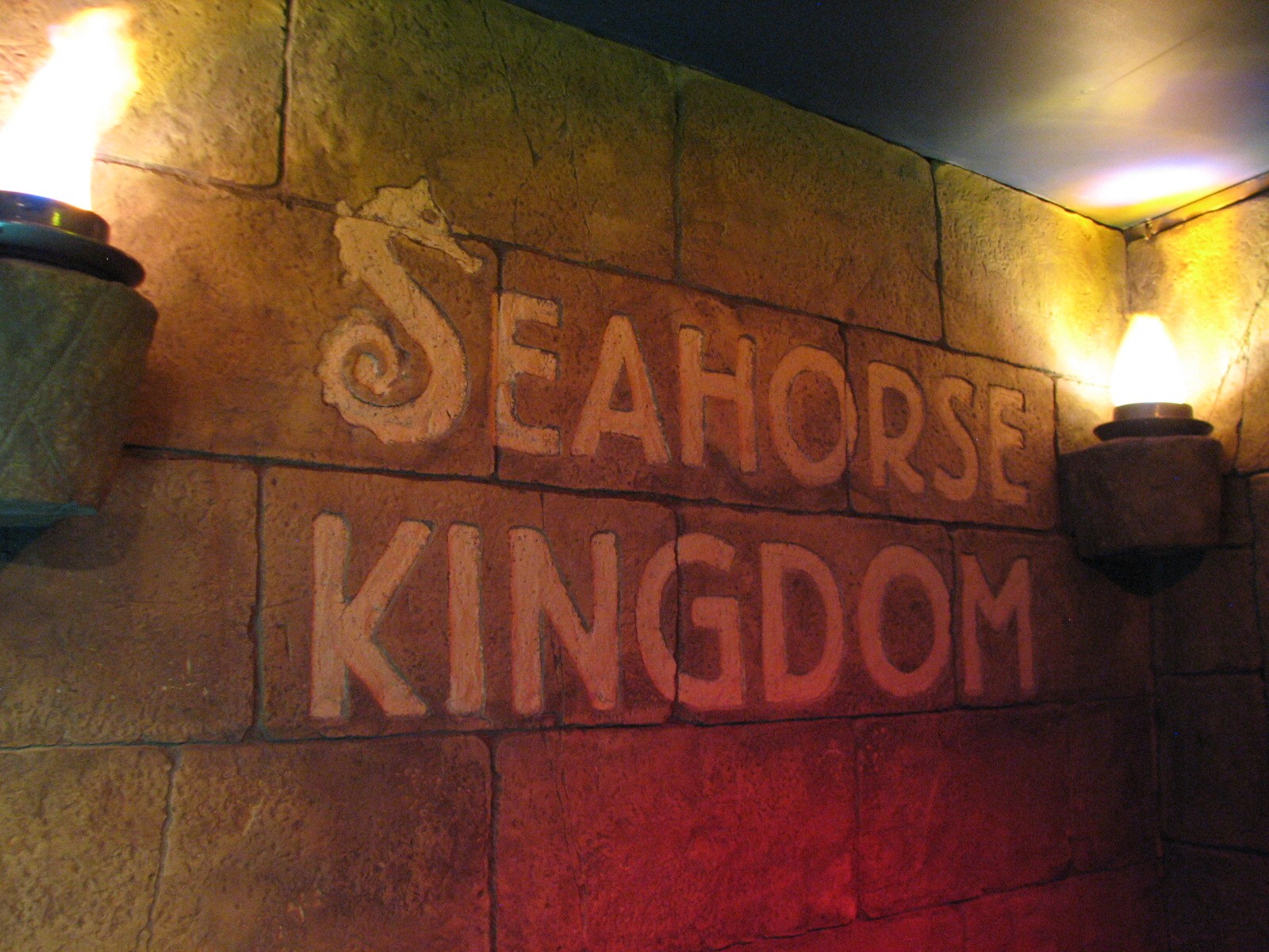 Seahorse Kingdom - Sign