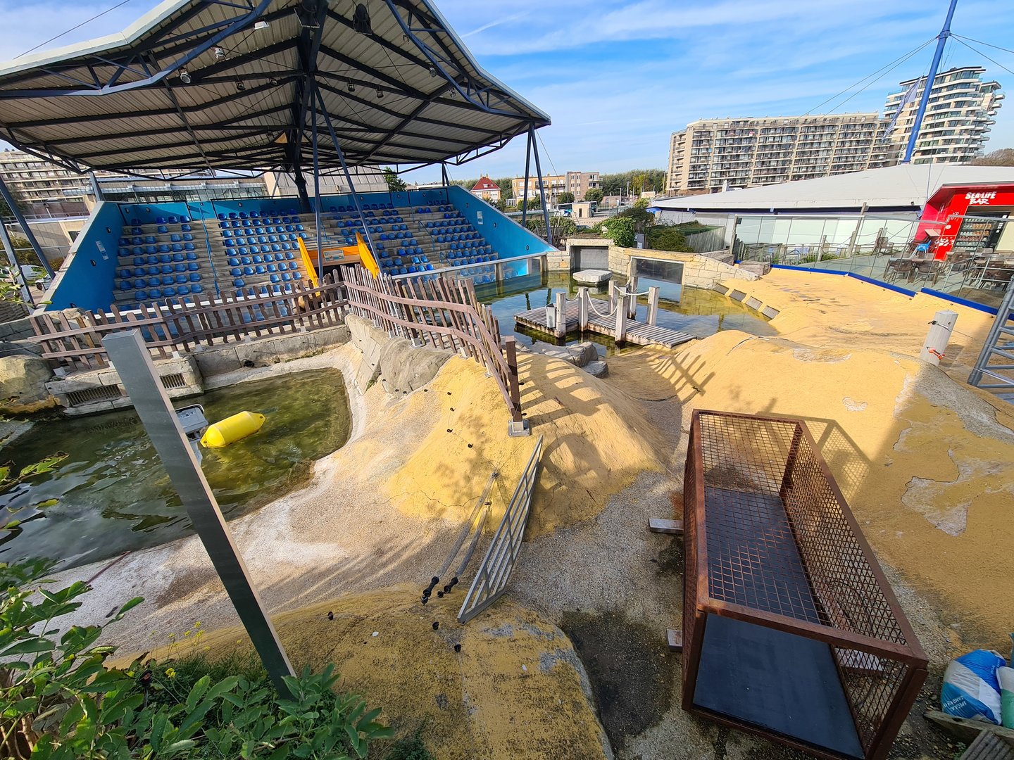 Seal and Sea lion enclosures