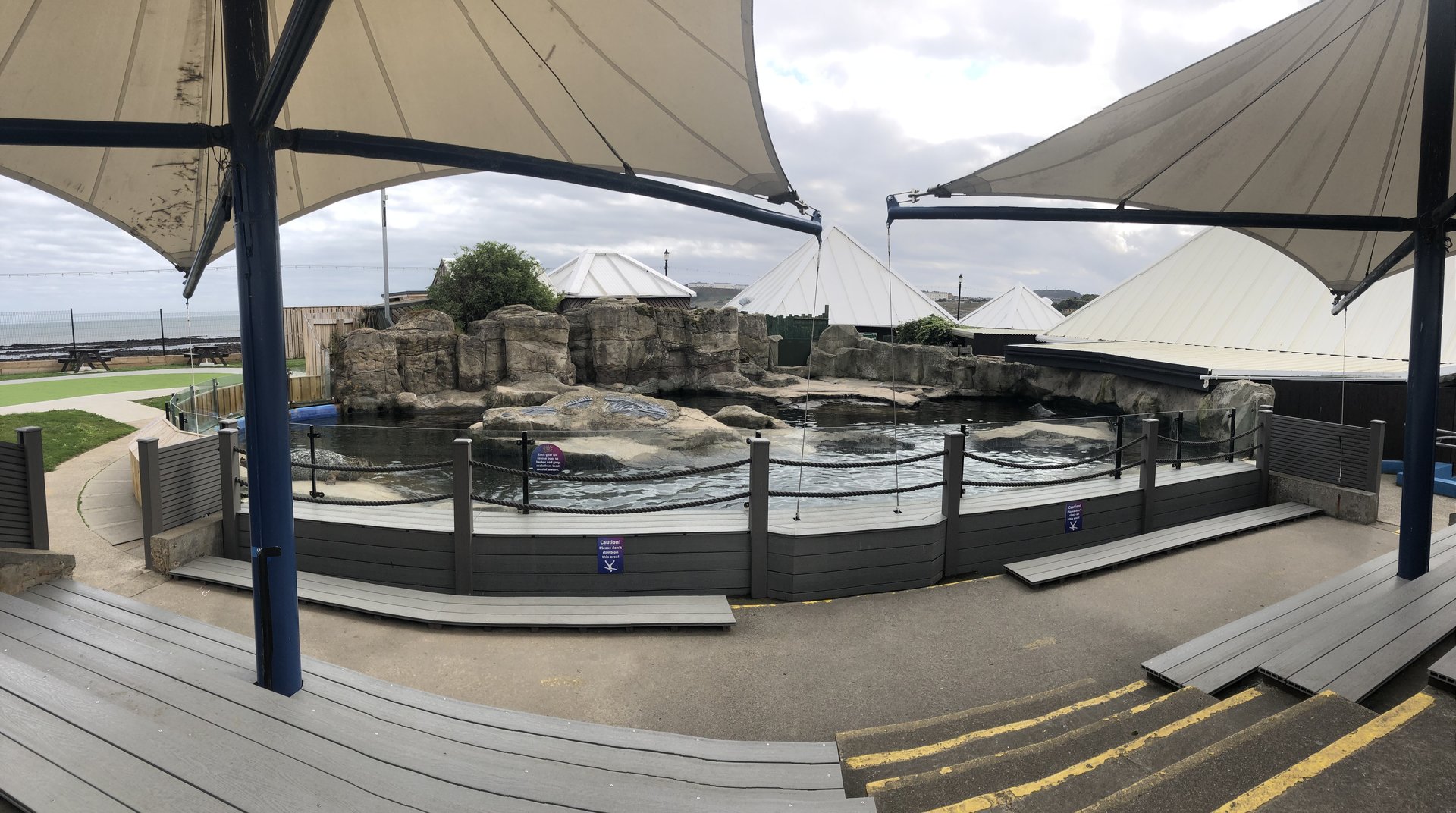 Seal Enclosure at SEA LIFE Scarborough (September 2022)