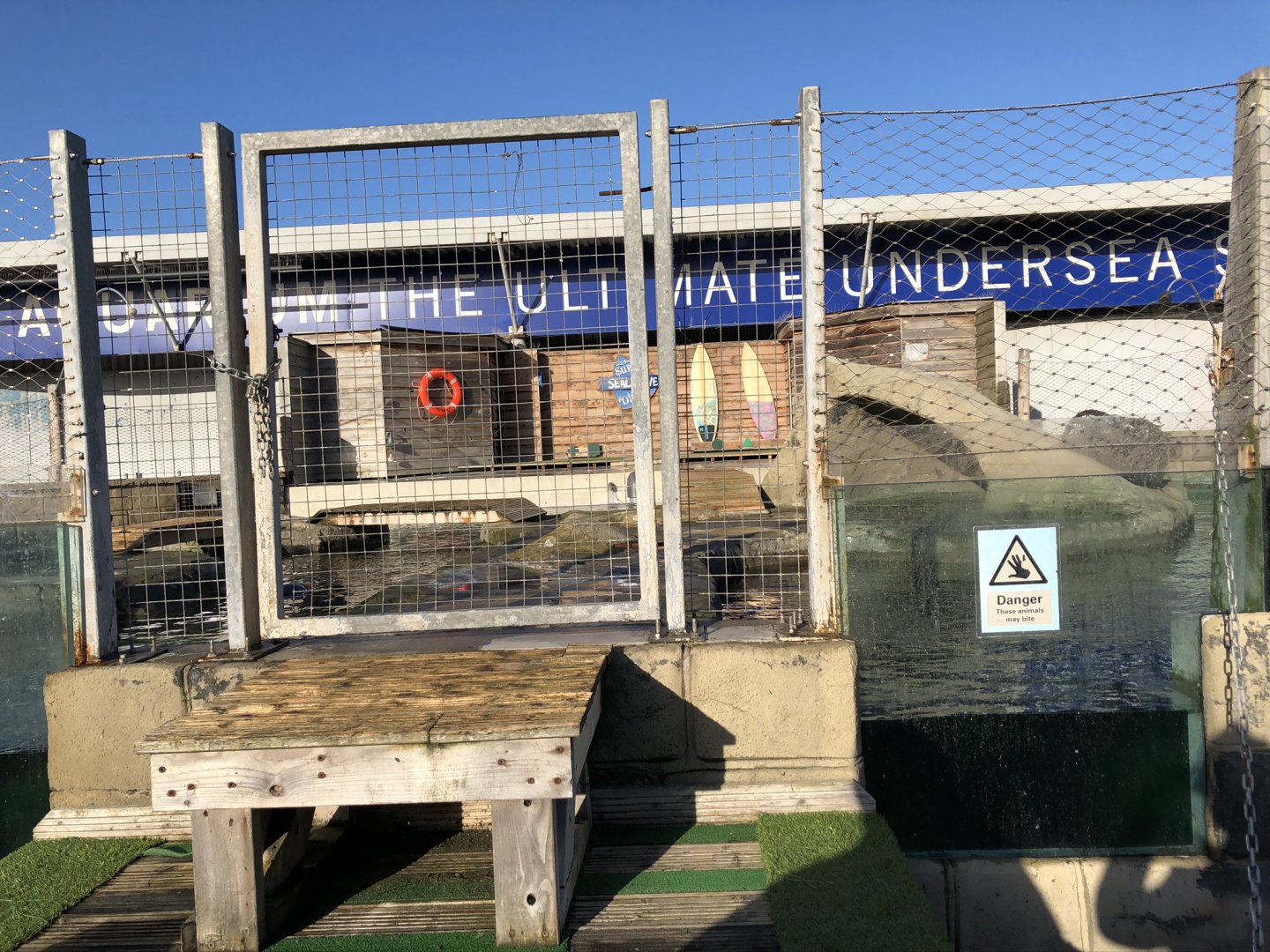 Seal Enclosure at Tynemouth Aquarium (2019)