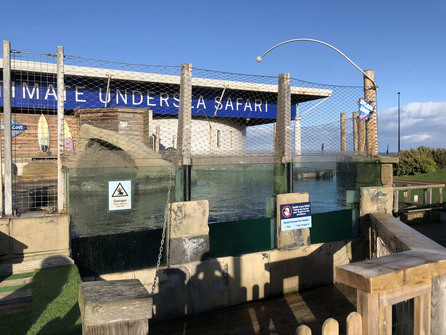 Seal Enclosure at Tynemouth Aquarium (2019)