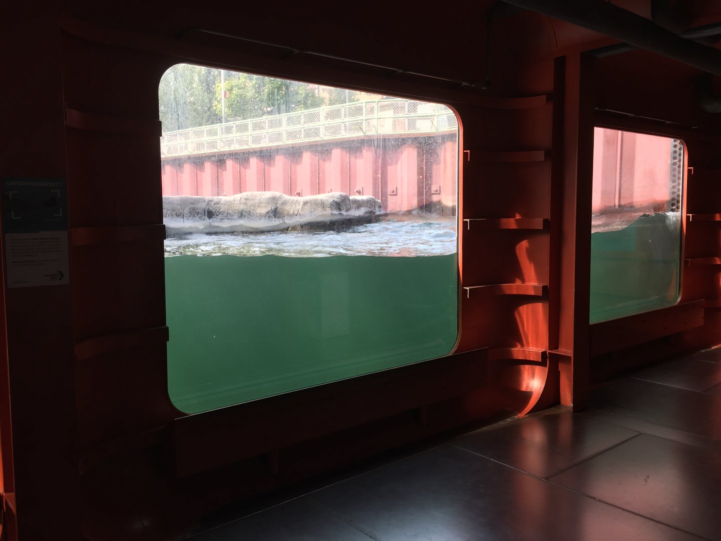 Seal enclosure in Yukon bay