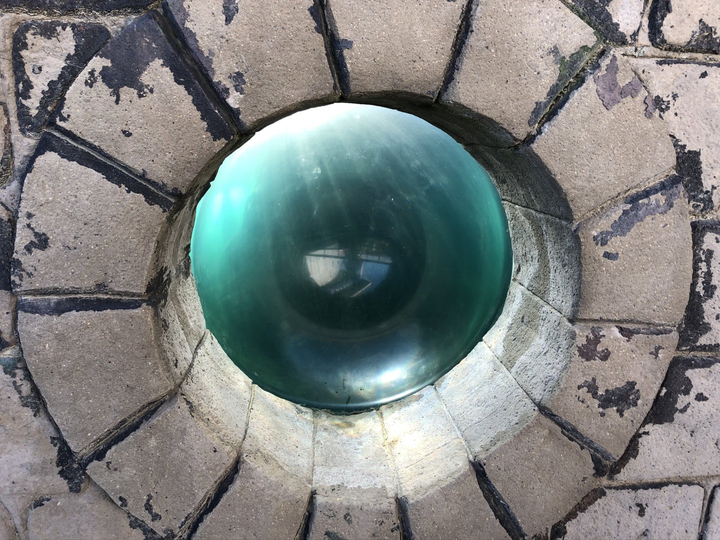 Seal Enclosure Porthole at Tynemouth Aquarium (2019)