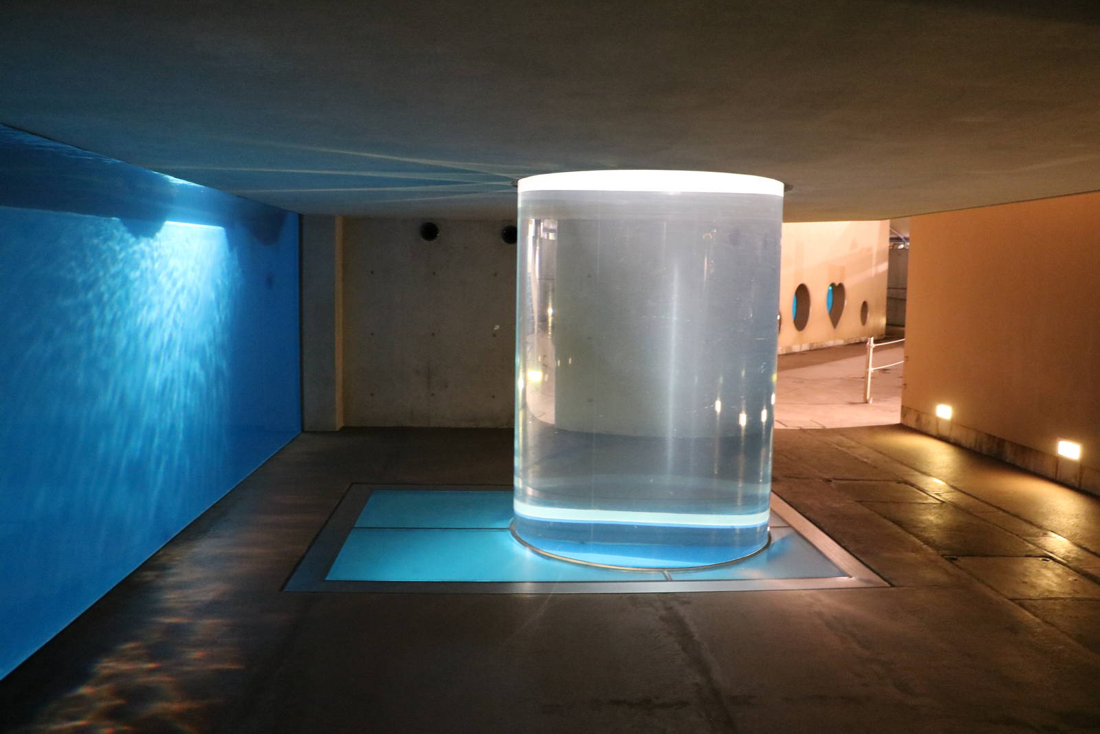 Seal viewing window and acrylic cylinder, February 2016