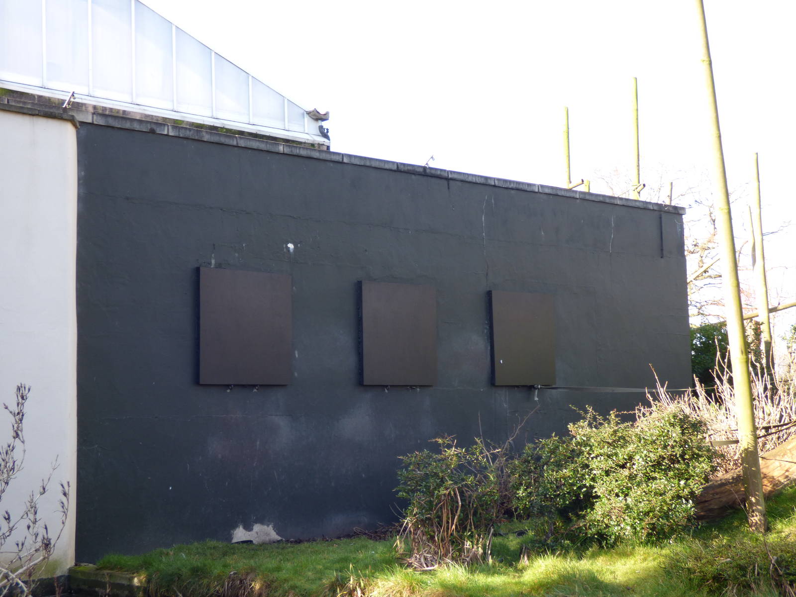 Sealed Up Entrance Doors to the Former Capuachin Island