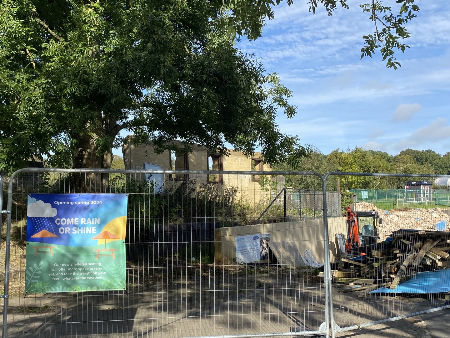 Sealion house demolition update, Whipsnade, UK