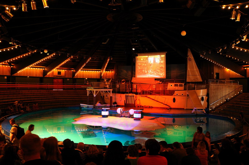 Sealion indoors at Hansa-Park Sierksdorf