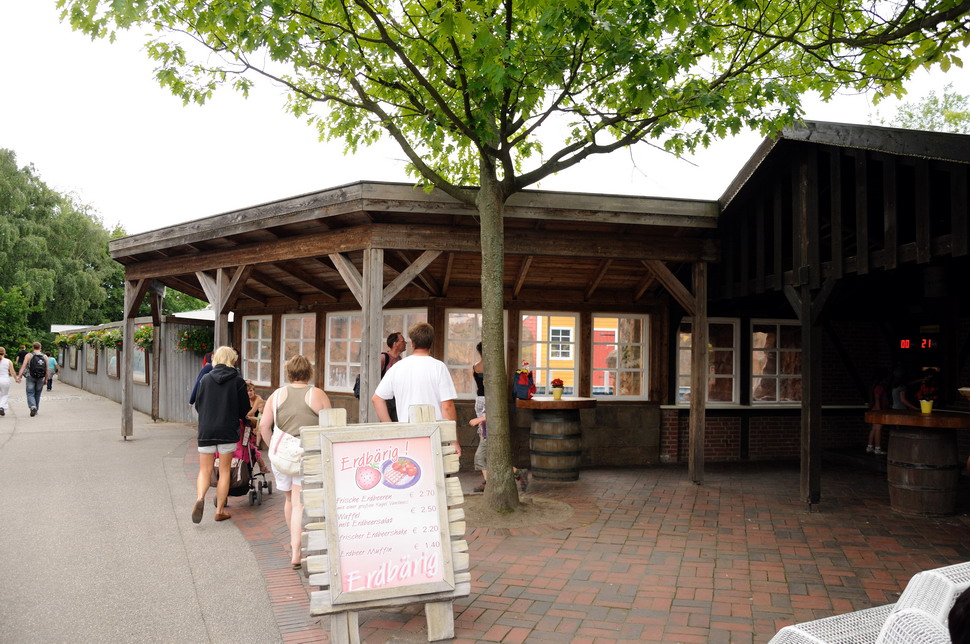 Sealion viewing-area at Hansa-Park Sierksdorf