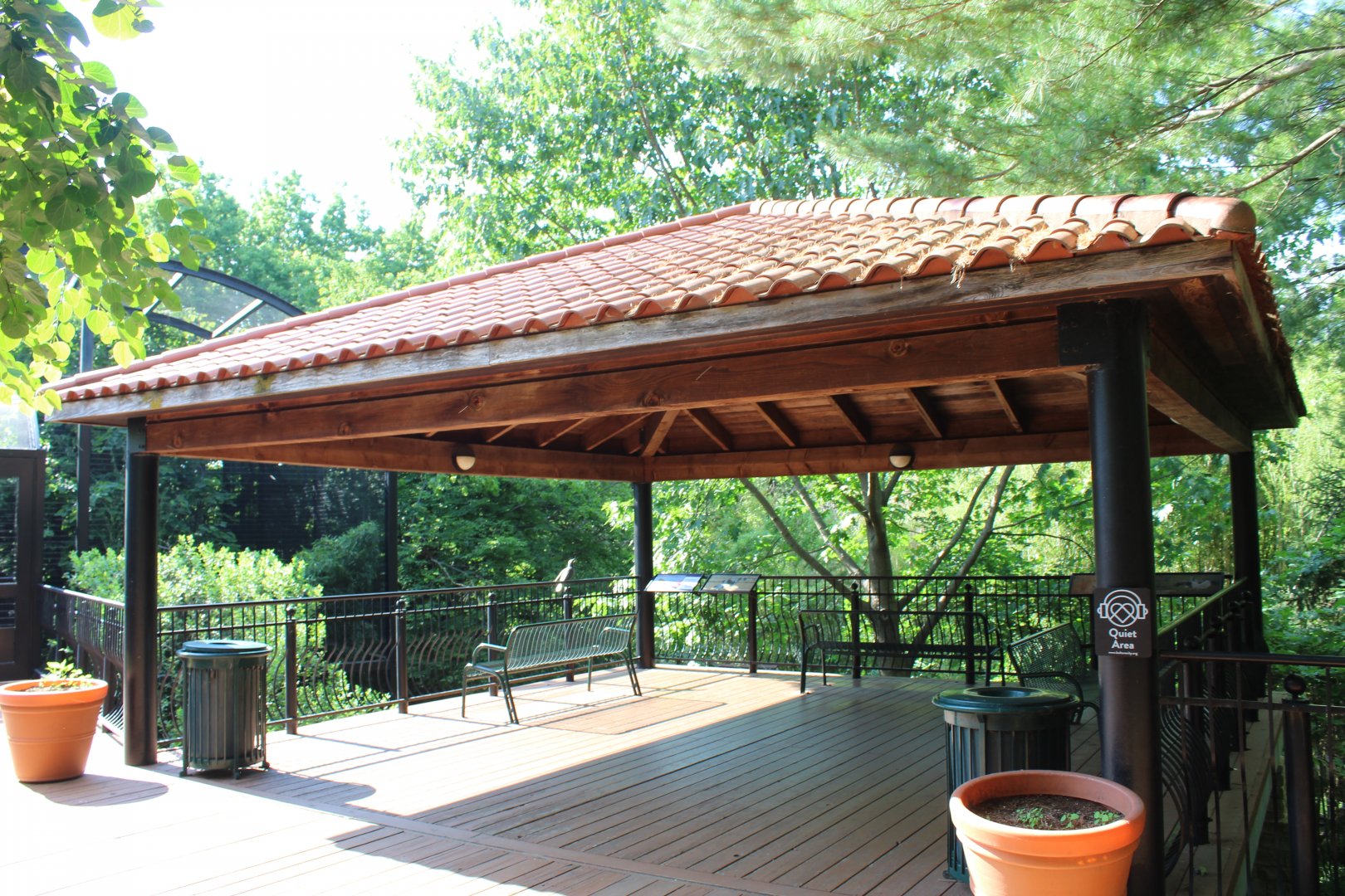 Seating Pavilion - Bird Gardens