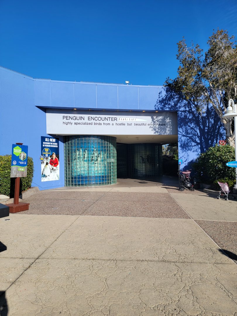 SeaWorld San Diego - Entrance to penguin building
