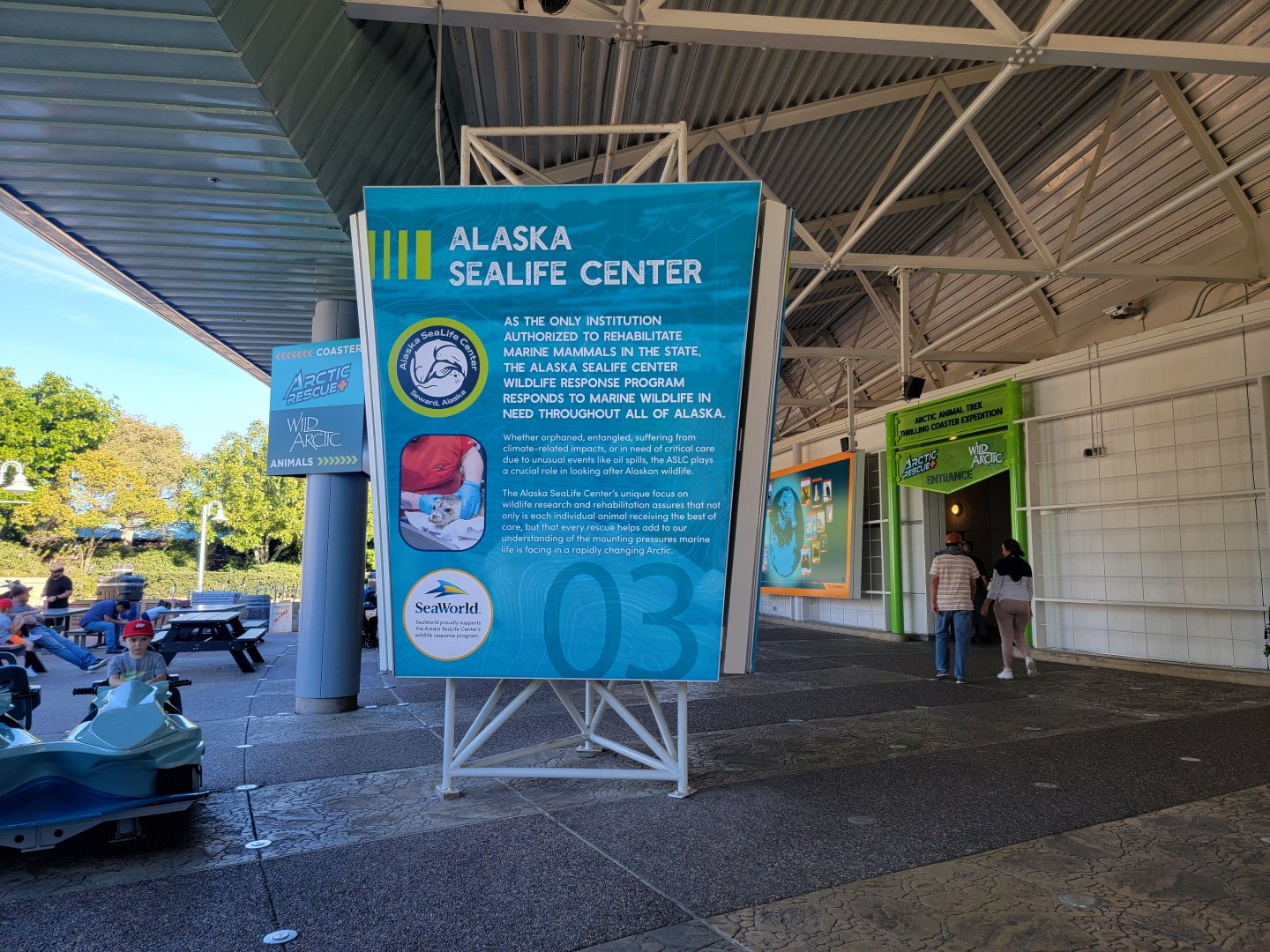 SeaWorld San Diego - Info about Alaska Sealife Center