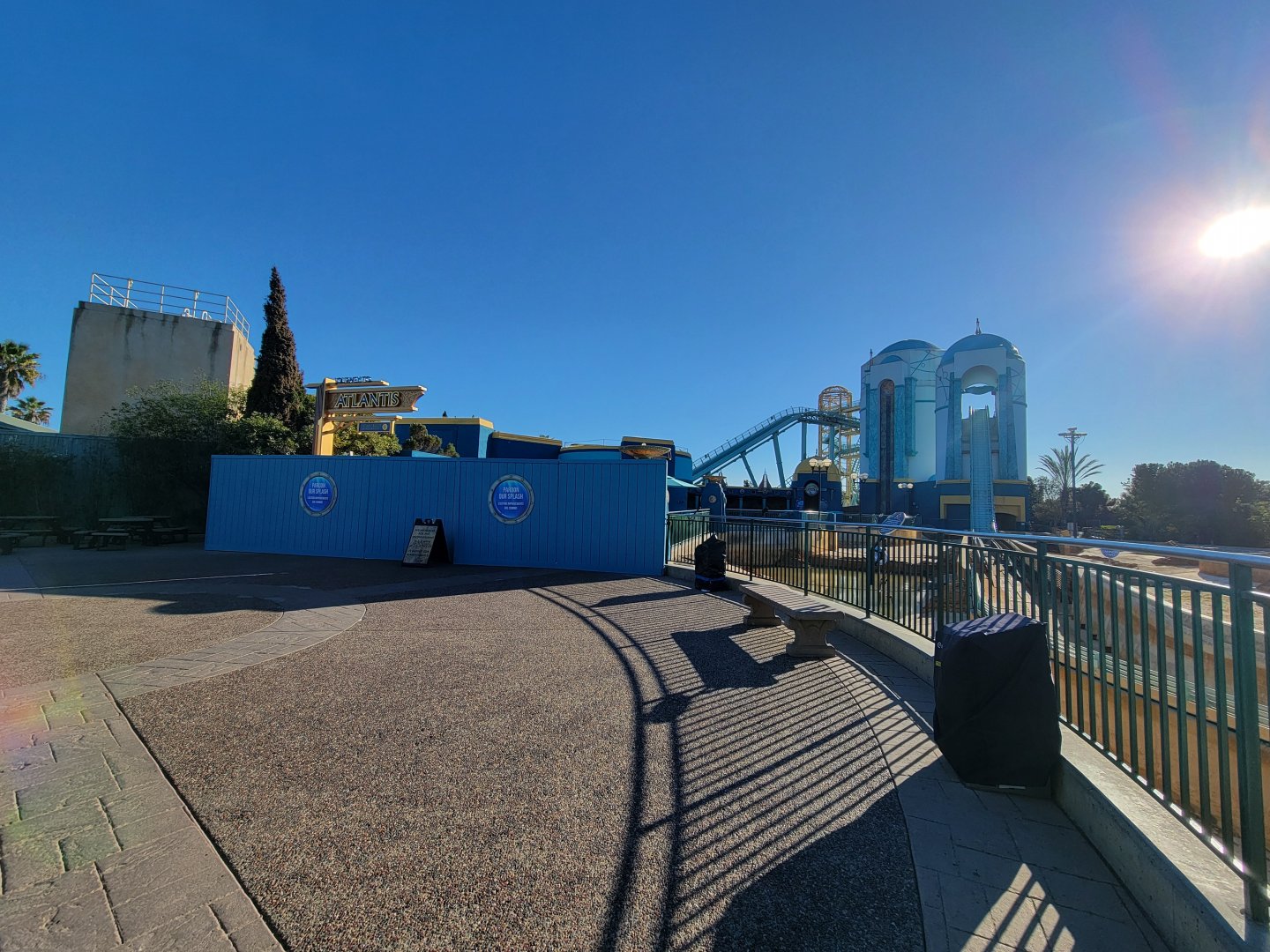 SeaWorld San Diego - Ray aquarium closed