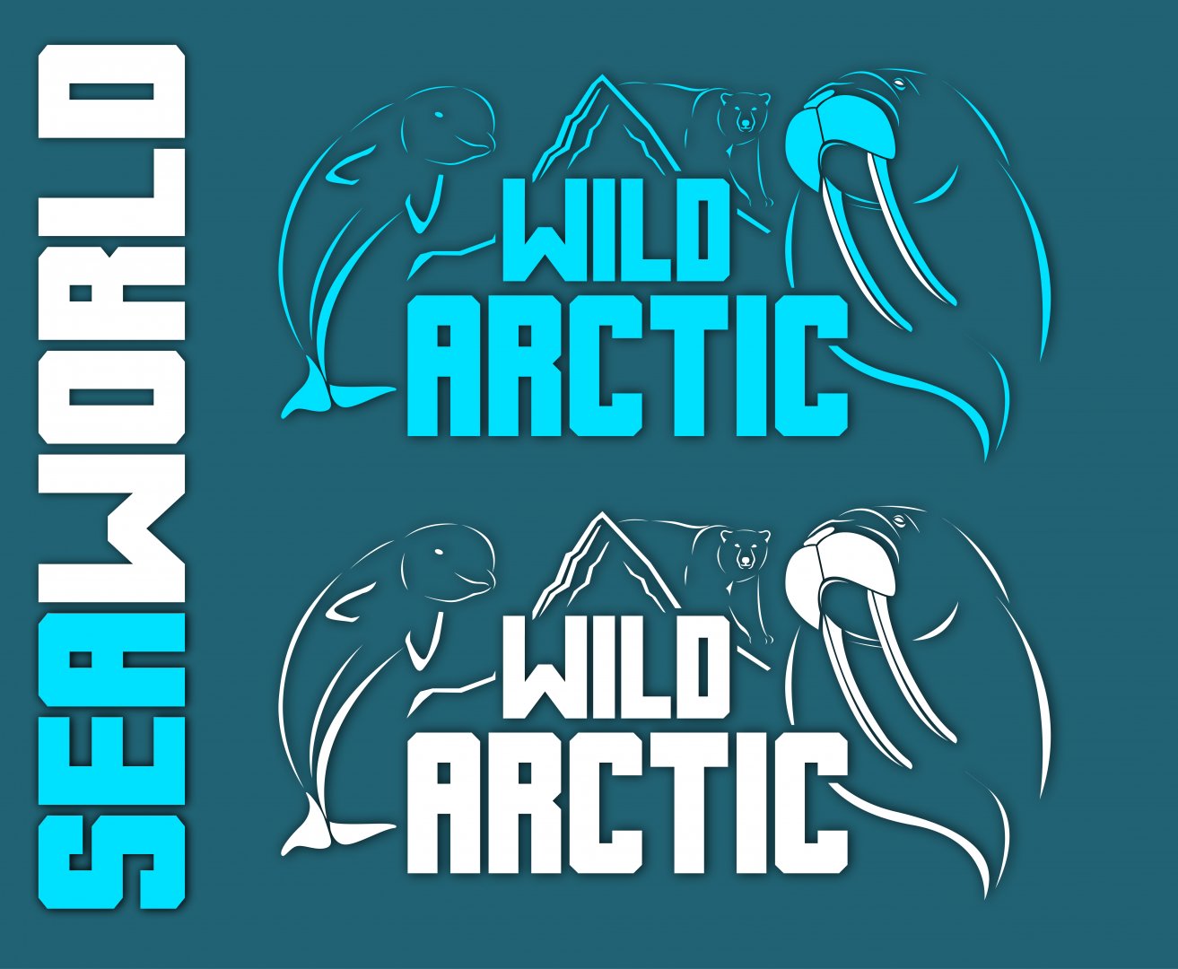 SeaWorld's Wild Arctic (Alternative Logo)