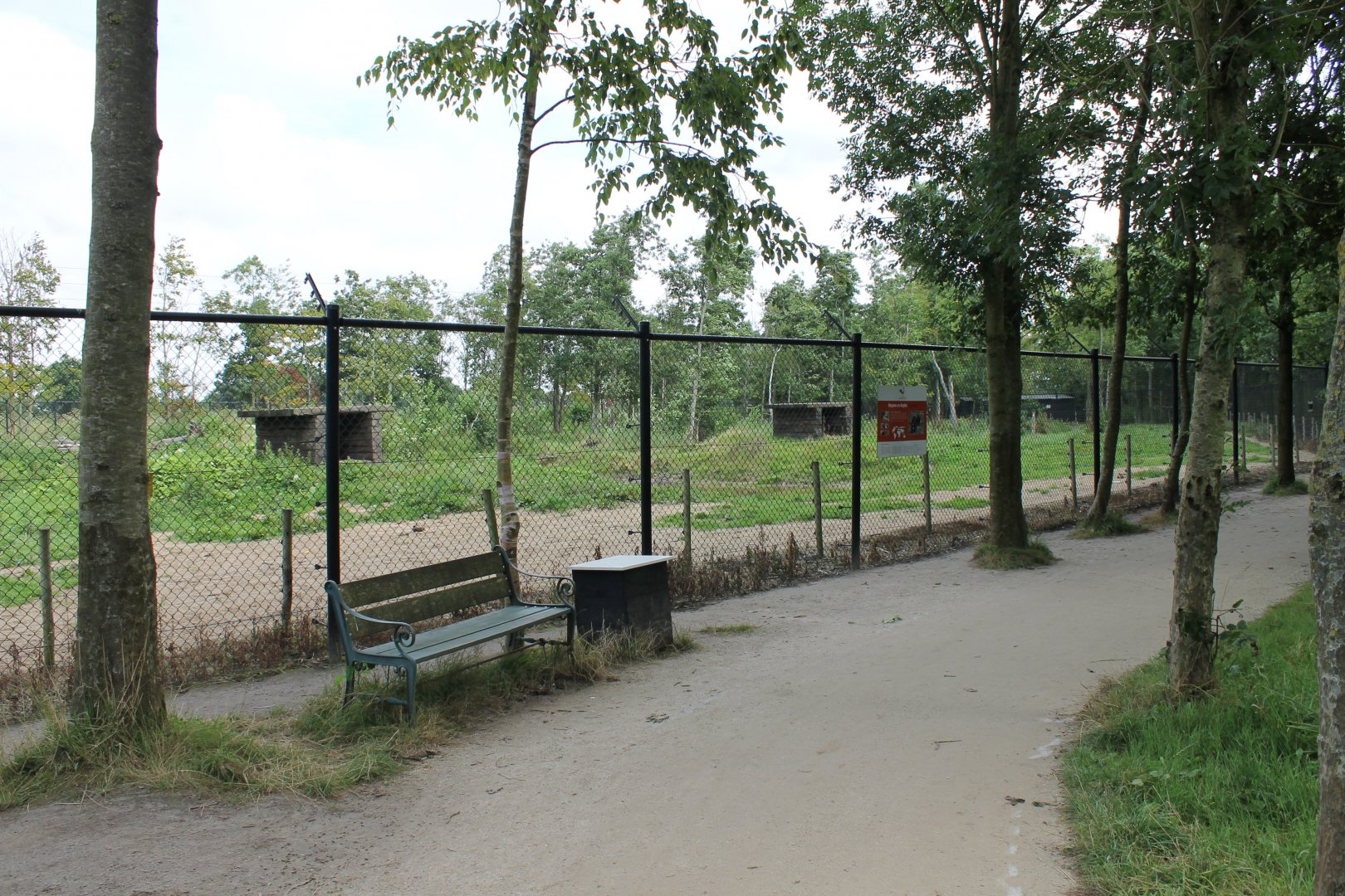 Second Brown bear enclosure