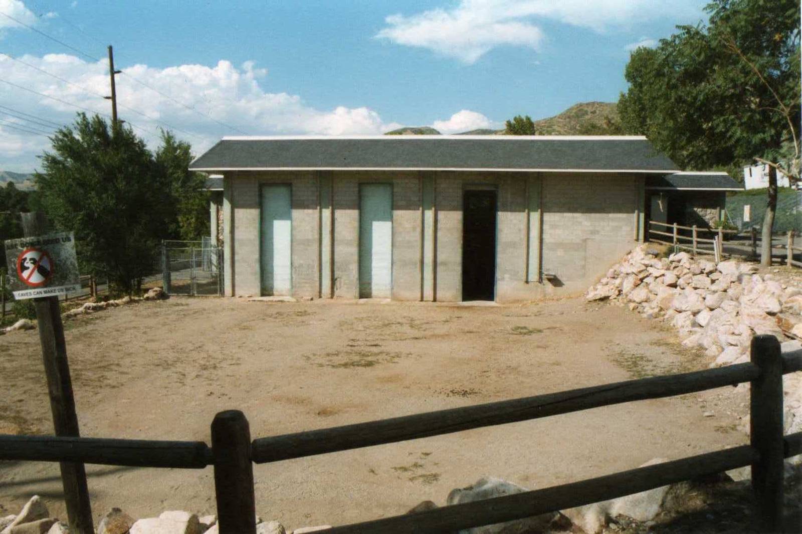 Second Giraffe Exhibit