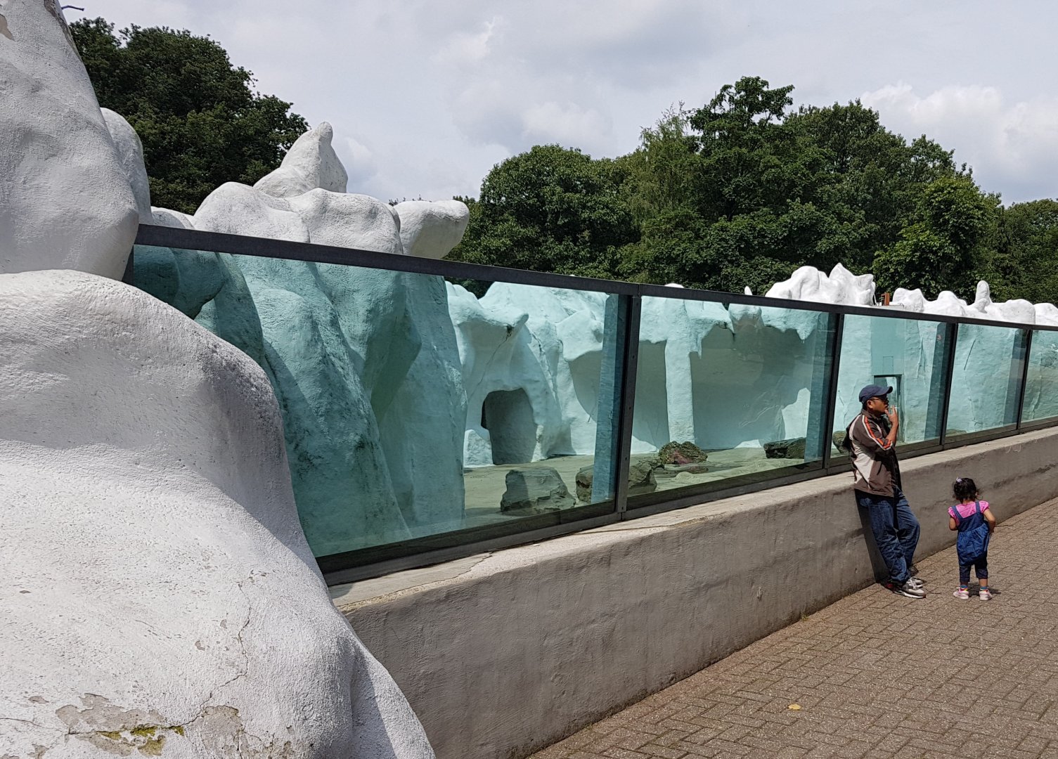 Second Polar bear-enclosure