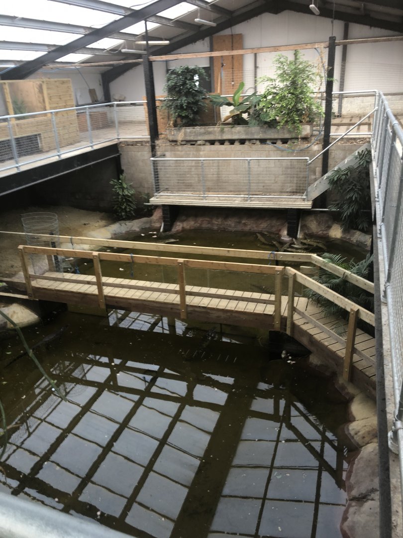 Second section of the Tropical House (Still under construction)