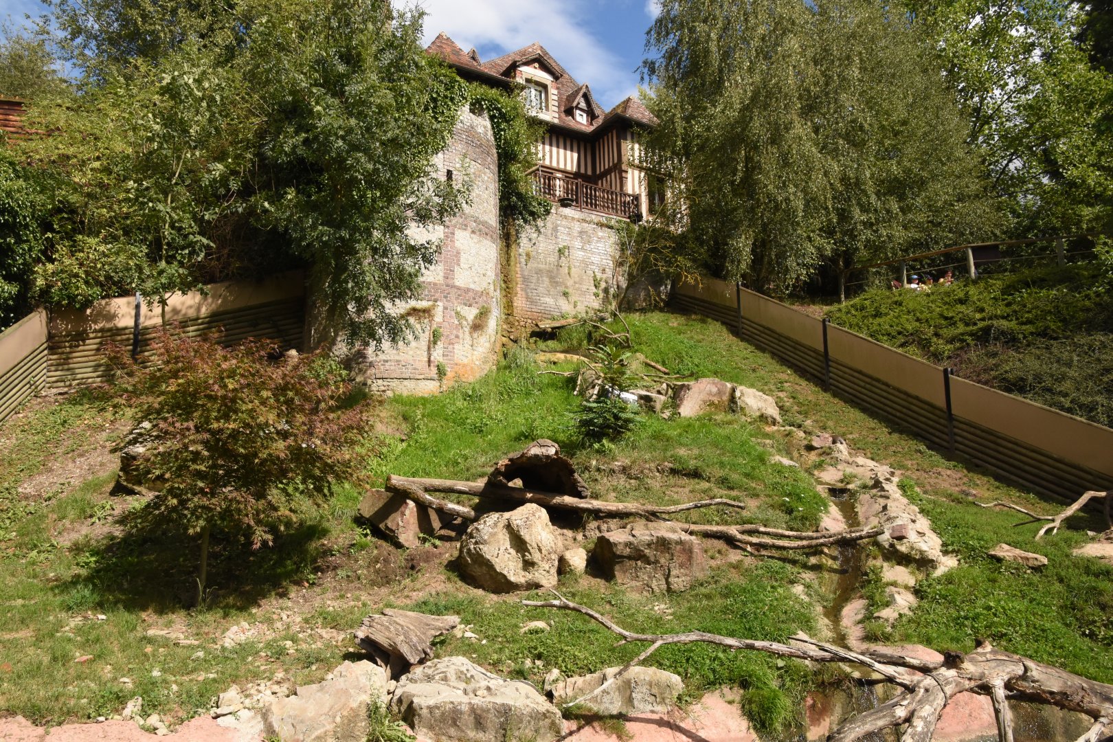 Second Small-clawed otter enclosure
