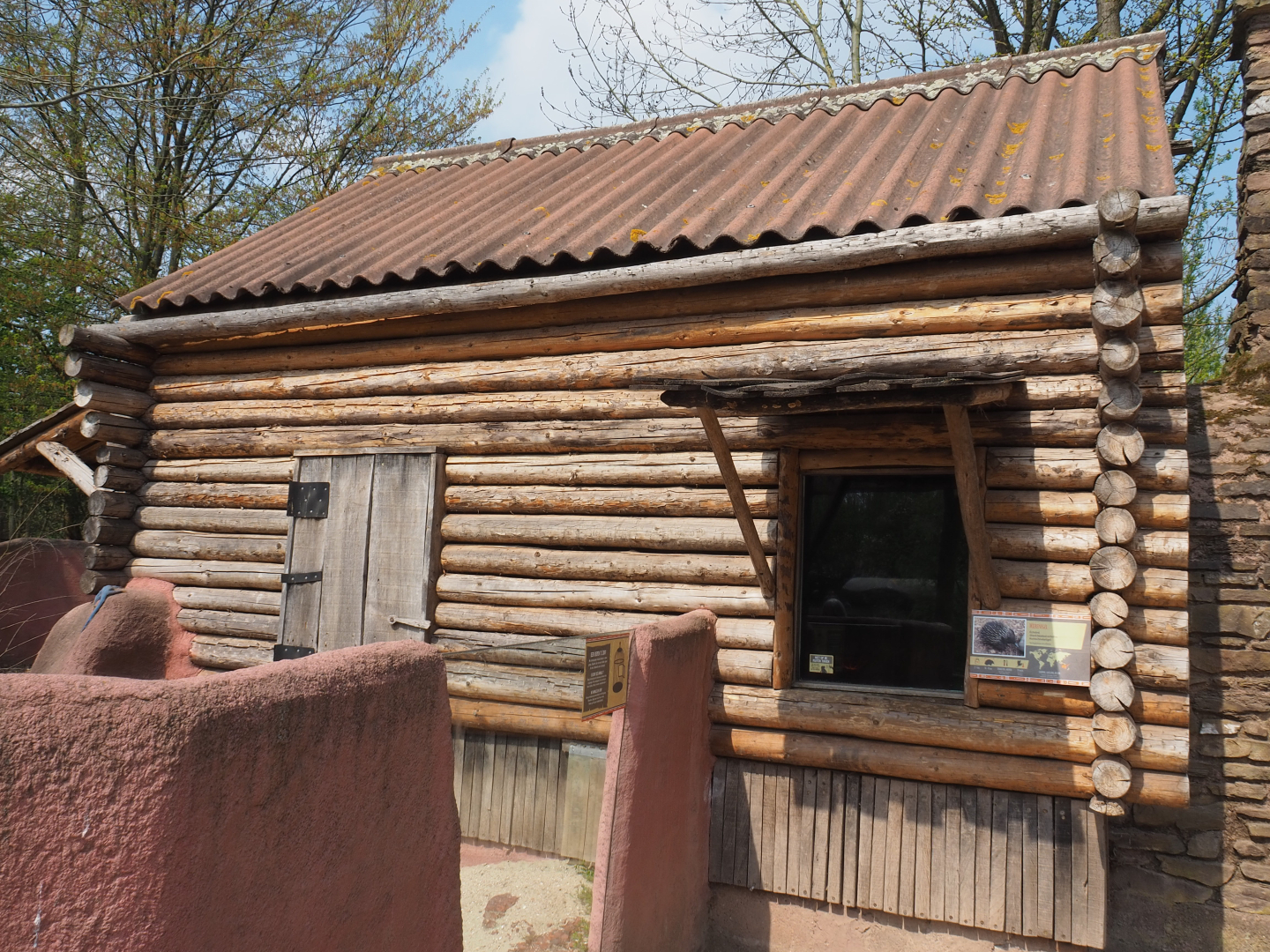 Second South-east Australian short-beaked echidna house (Formerly wombat and dusky pademelon), 2021-04-20