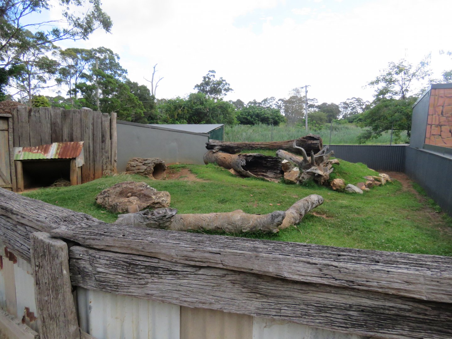 Second Wombat Enclosure