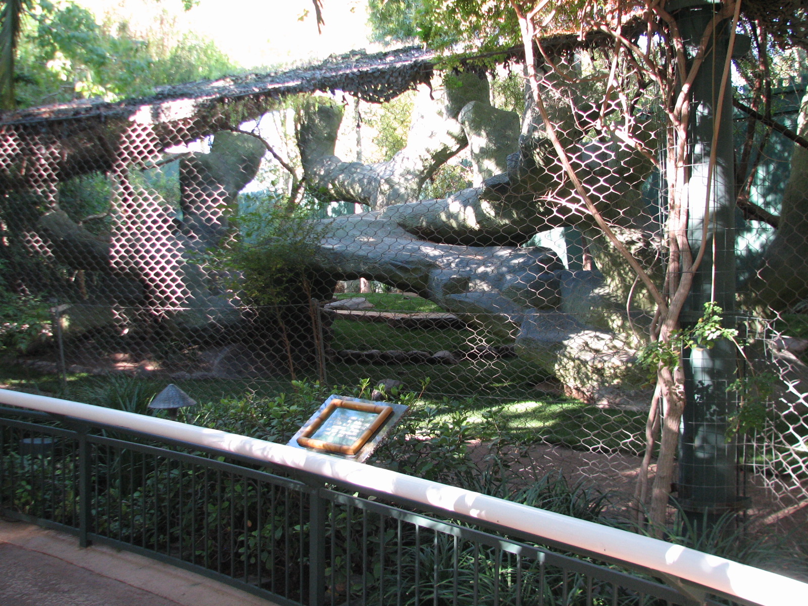 Secret Garden - Lion Exhibit Viewing Area