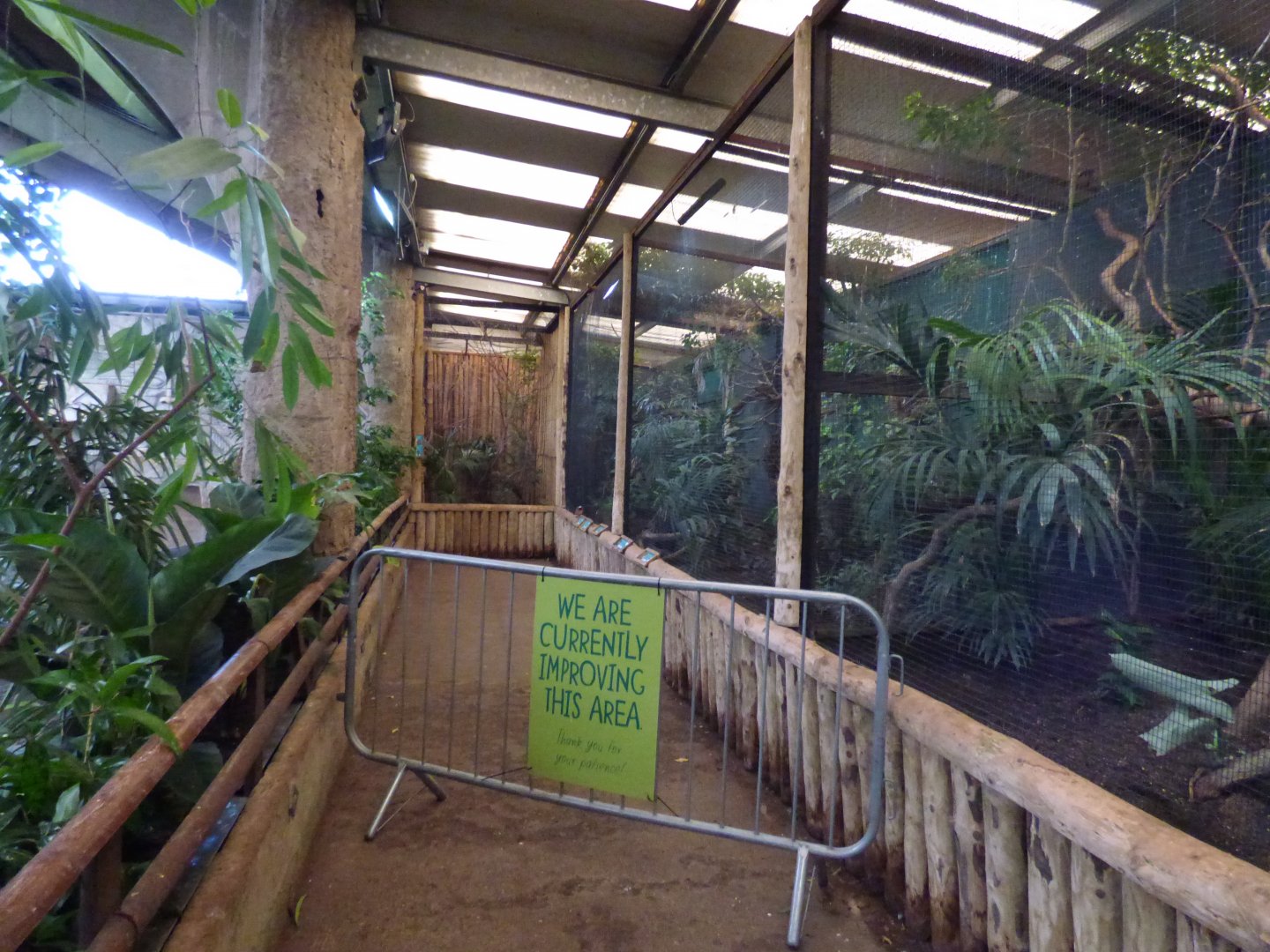 Sectioned-off Aviaries