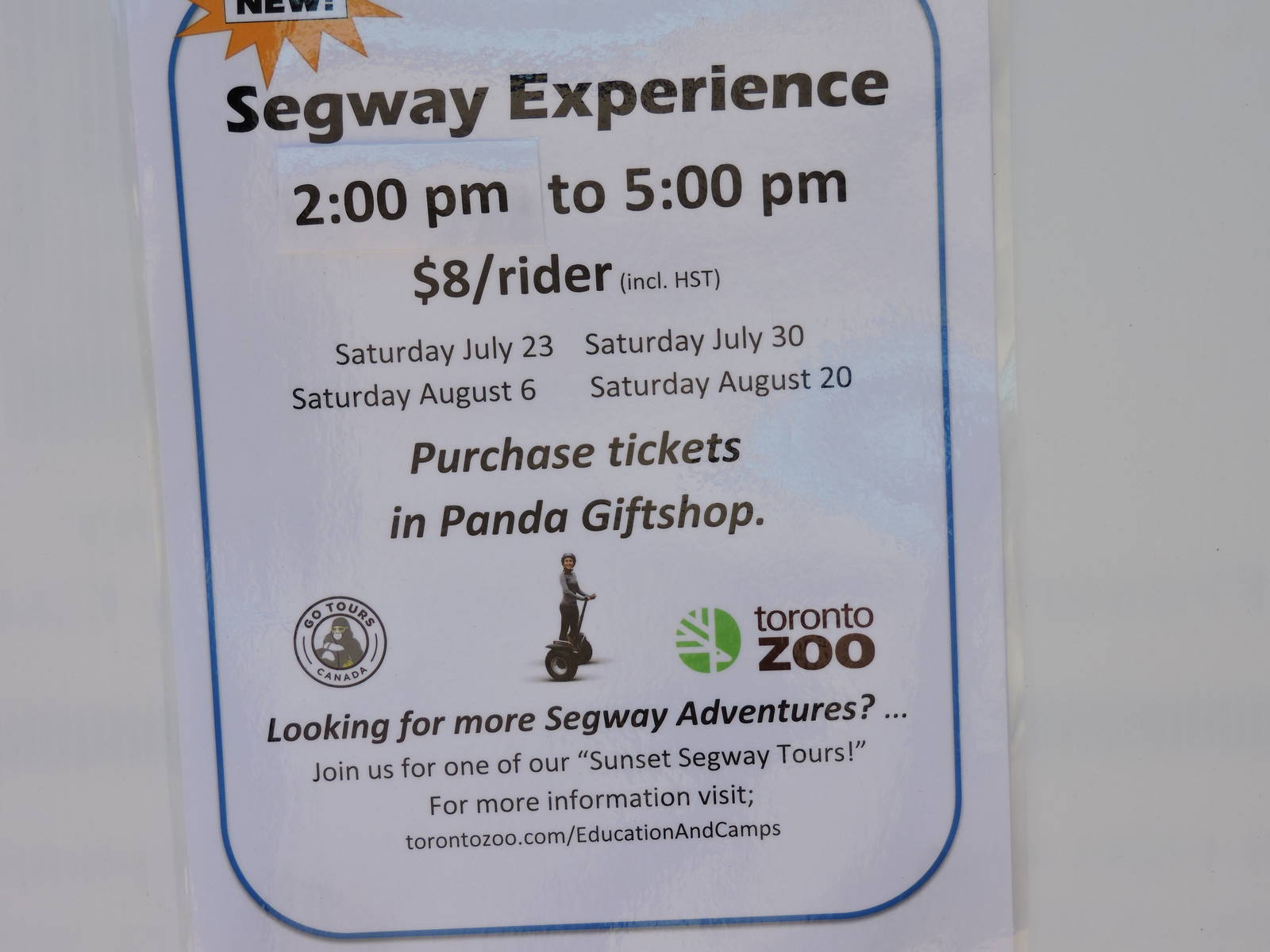 Segway sign