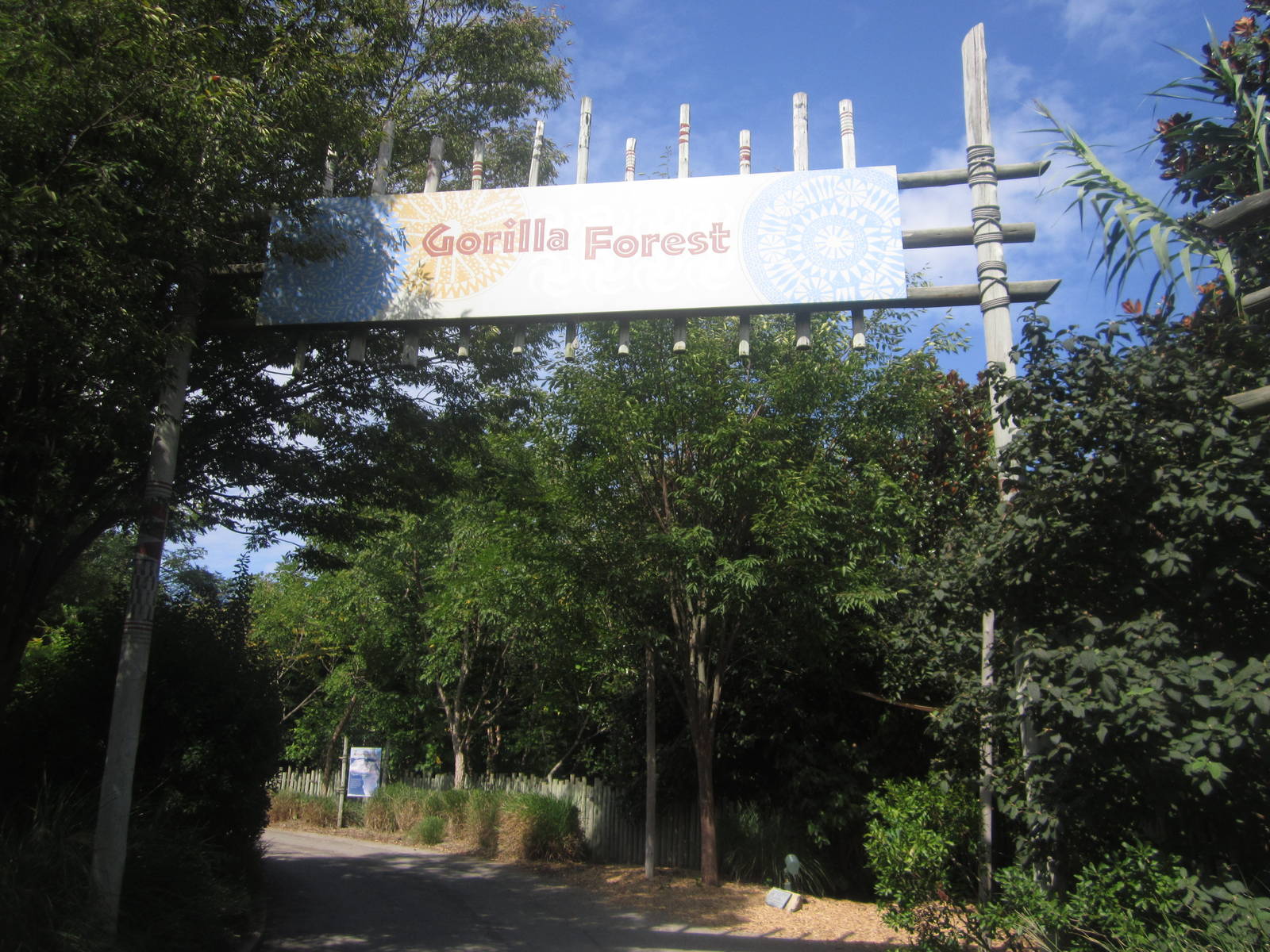 Sep. 2012-Gorilla Forest Entrance