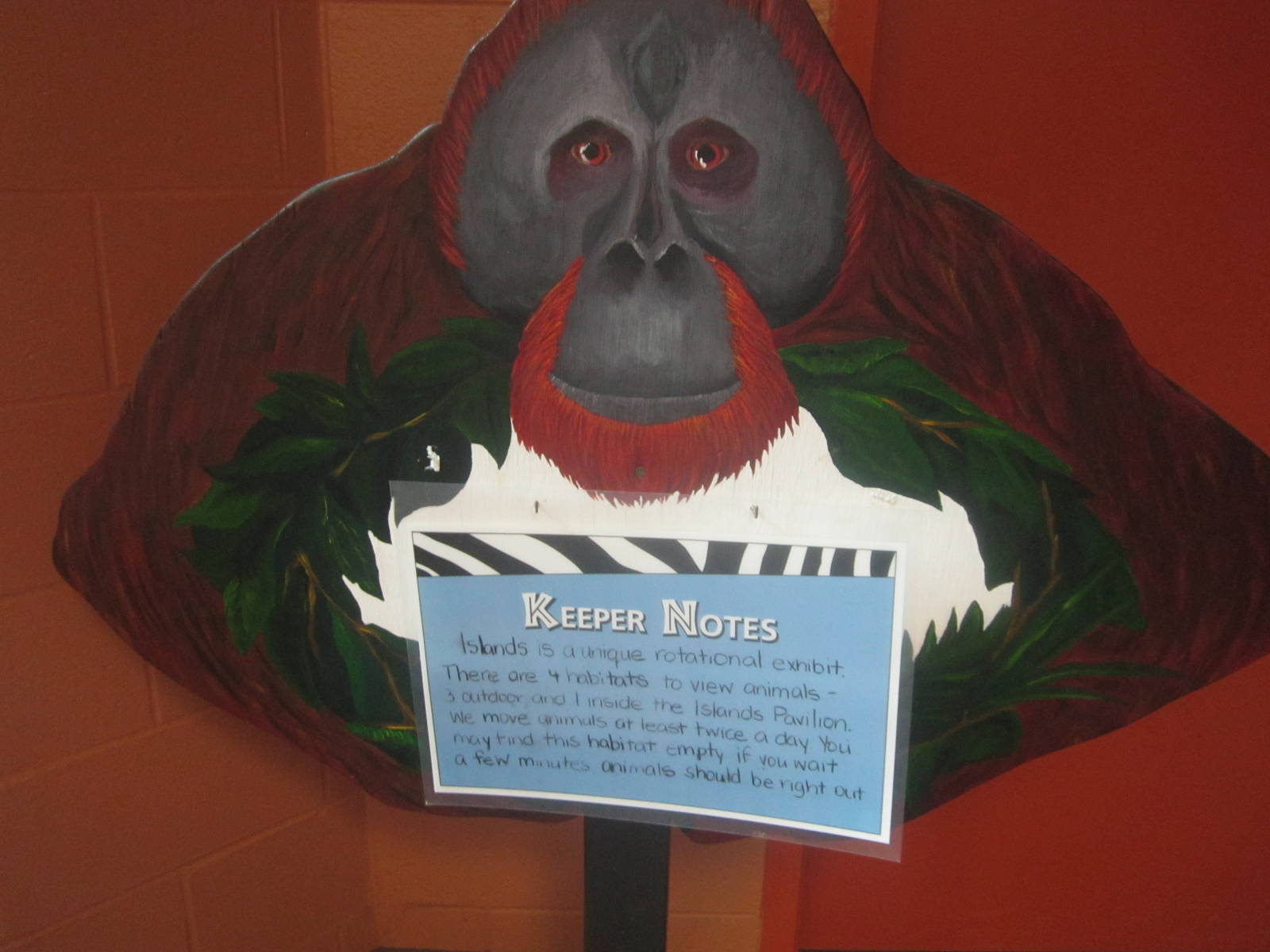 Sep. 2012-Islands Pavilion-Dayroom Sign