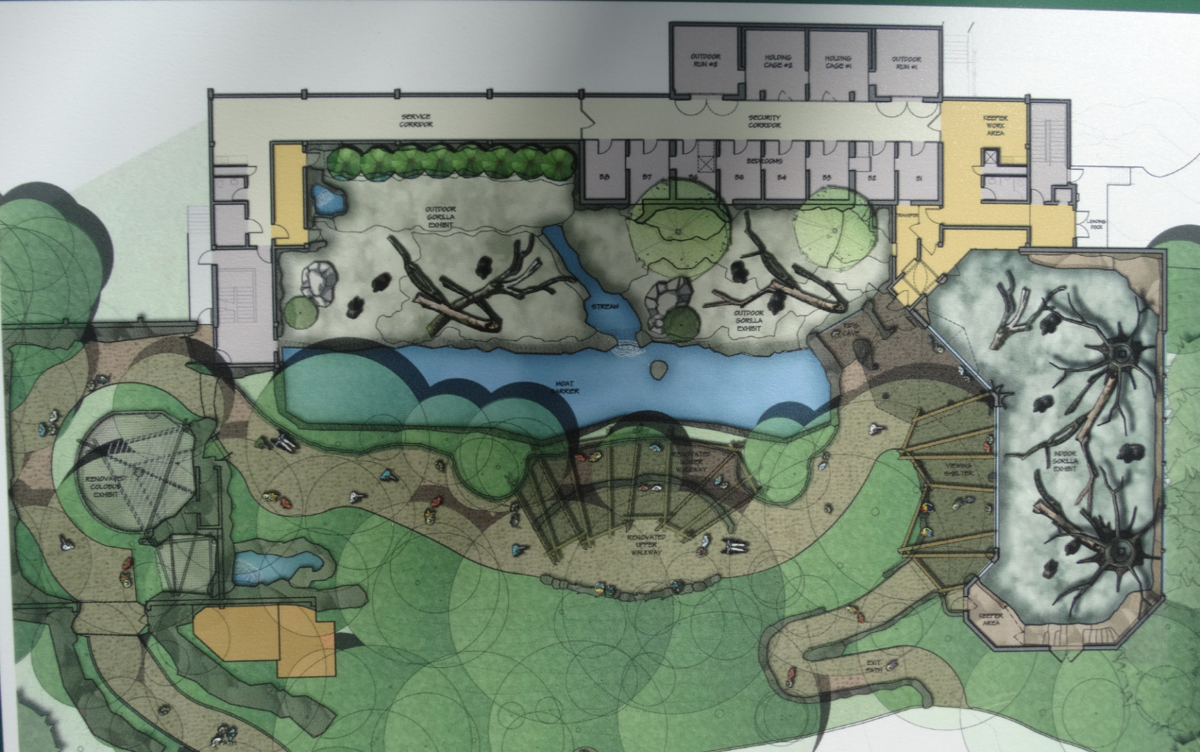 Sep. 2017 - Gorilla World - Renovation Plans