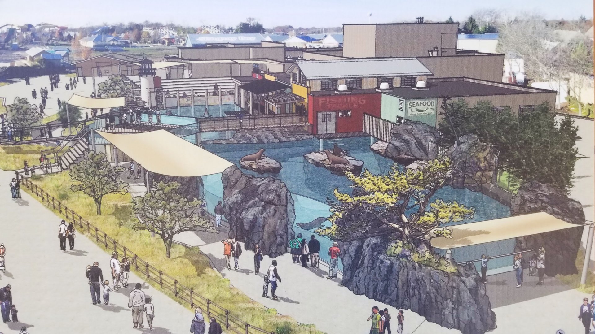 Sep. 2018 - Future Sea Lion Exhibit