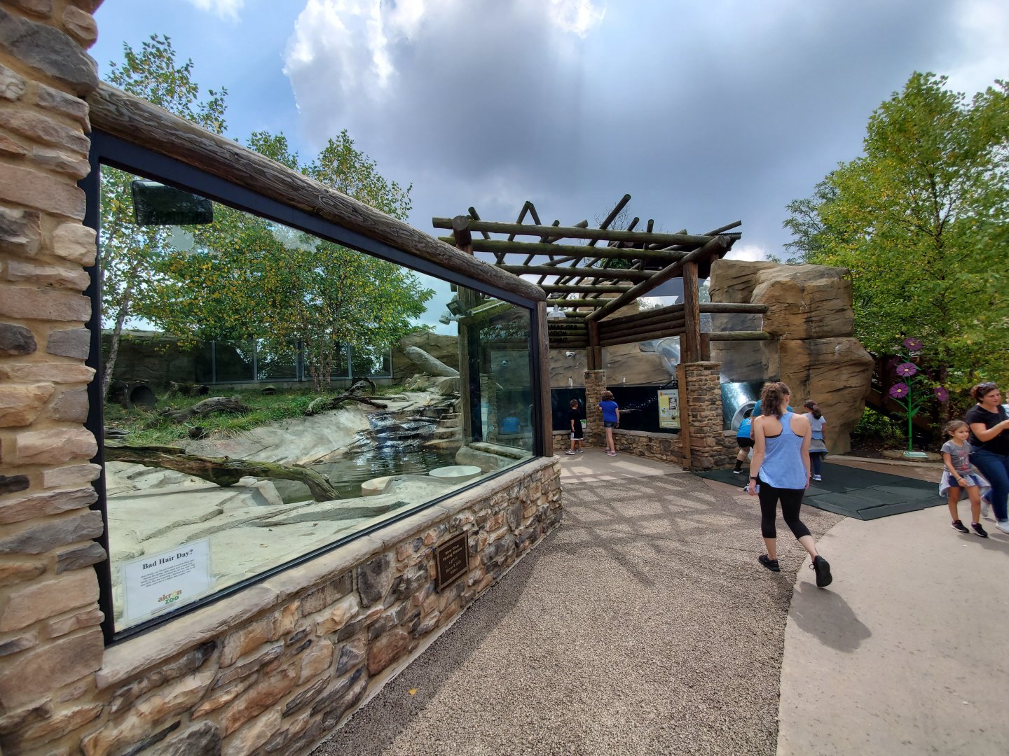 Sep. 2019 - Grizzly Ridge - River Otter Exhibit