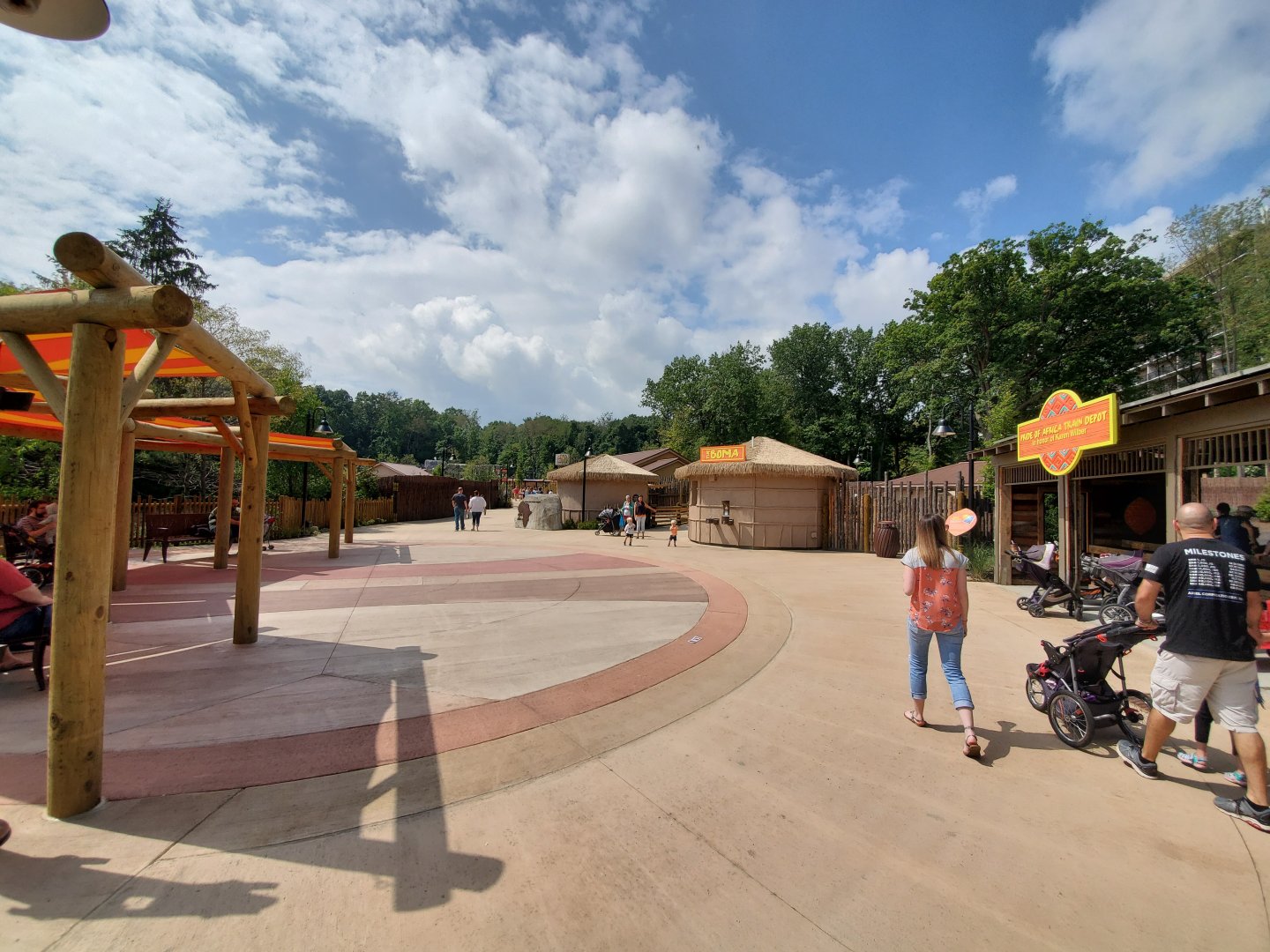 Sep. 2019 - New! Pride of Africa - Entrance Plaza