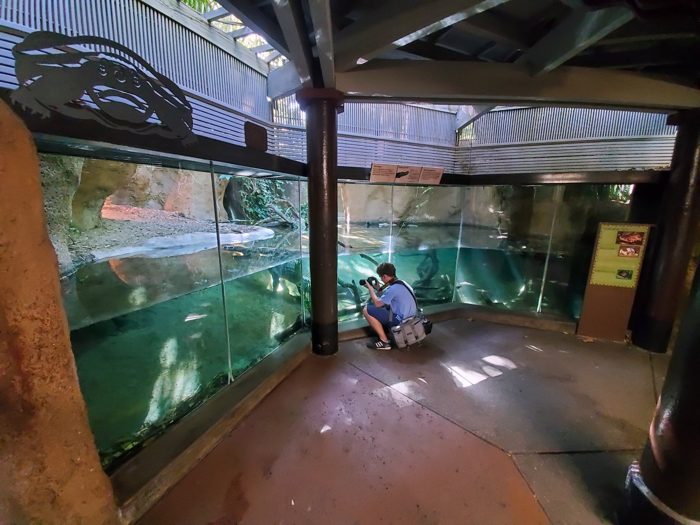 Sep. 2019 - The Lost Forest - Tiger River - Siamese Crocodile Exhibit