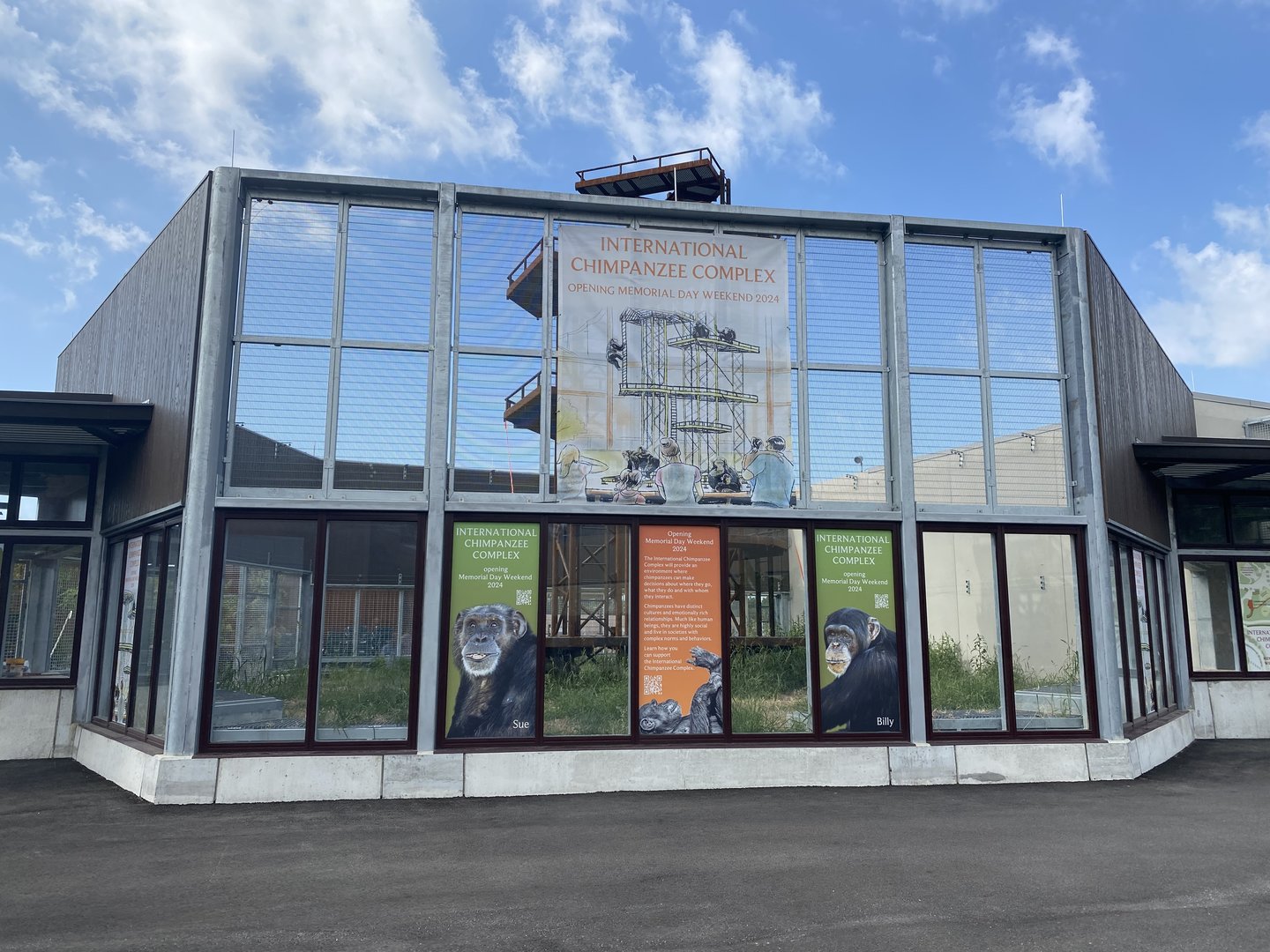 Sep. 2023 - International Chimpanzee Complex (Opening 2024)