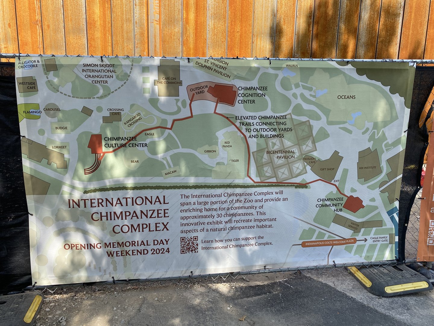 Sep. 2023 - Map of International Chimpanzee Complex (Opening 2024)