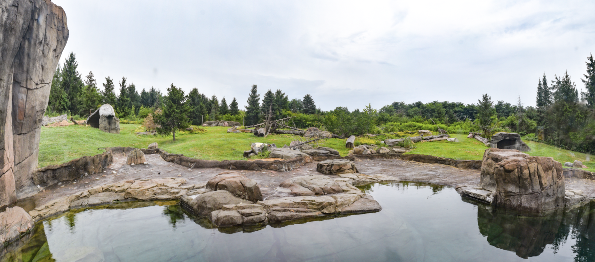 Sep. 2023 - Polar Frontier - Polar Bear Exhibit Panorama