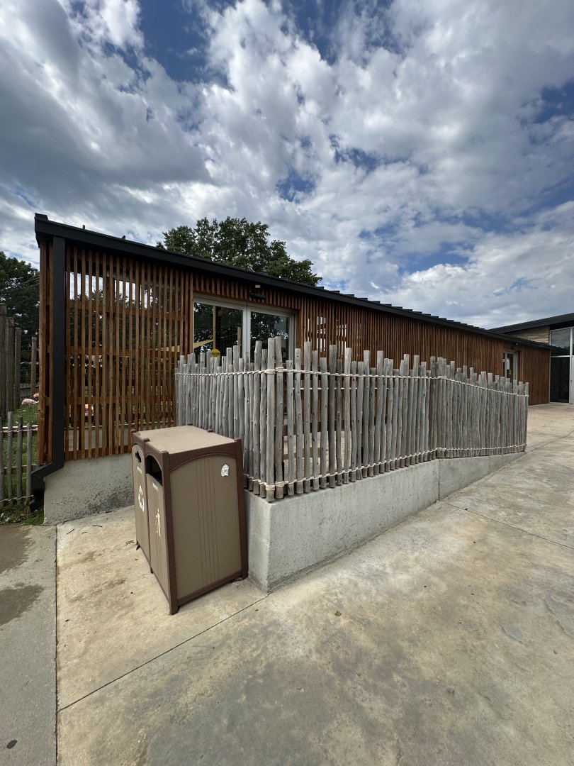 Sep. 2025 - Conservation Center - Flamingo Viewing Shelter (exterior)