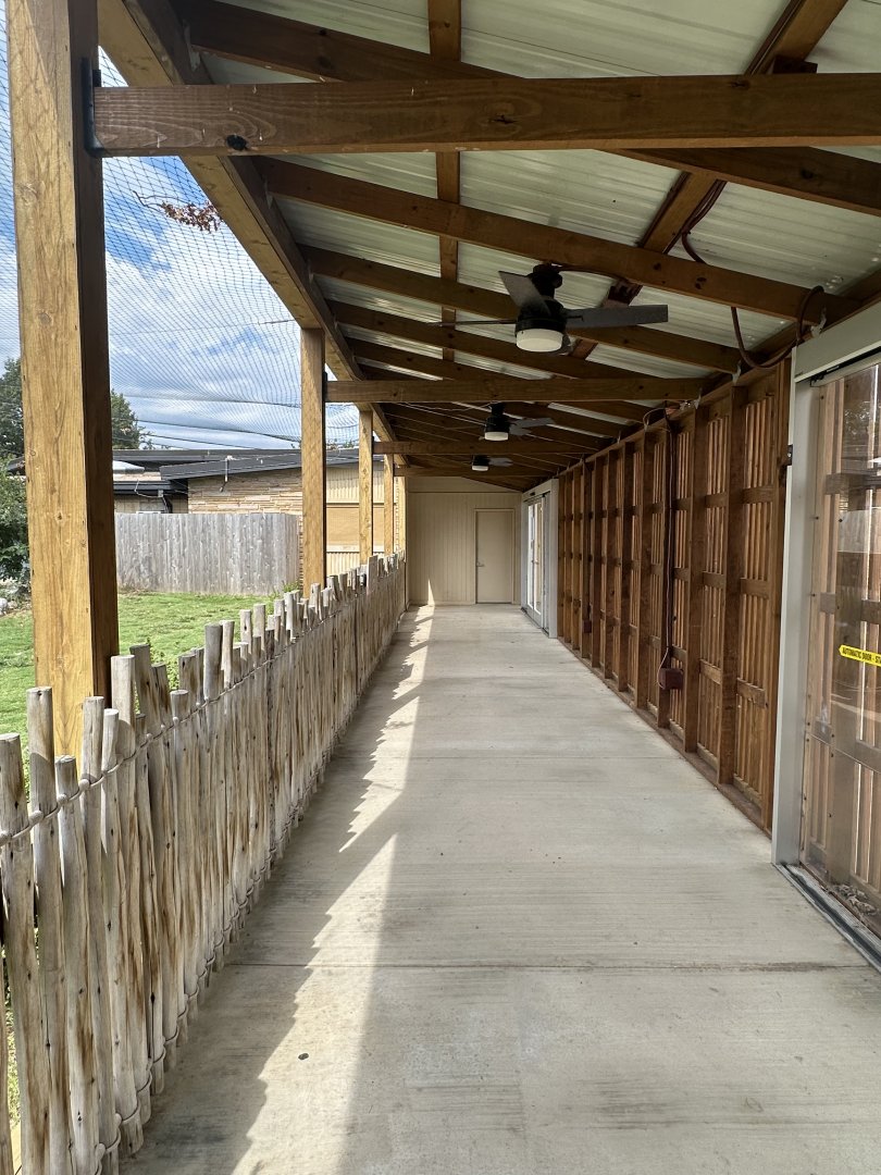 Sep. 2025 - Conservation Center - Flamingo Viewing Shelter (interior)