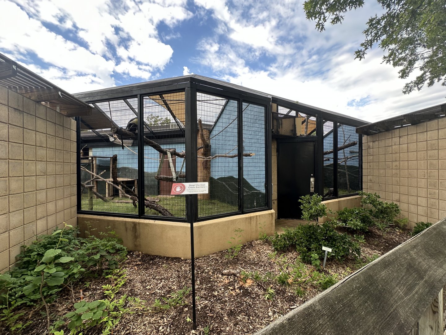Sep. 2025 - Conservation Center - Outdoor Monkey Enclosures
