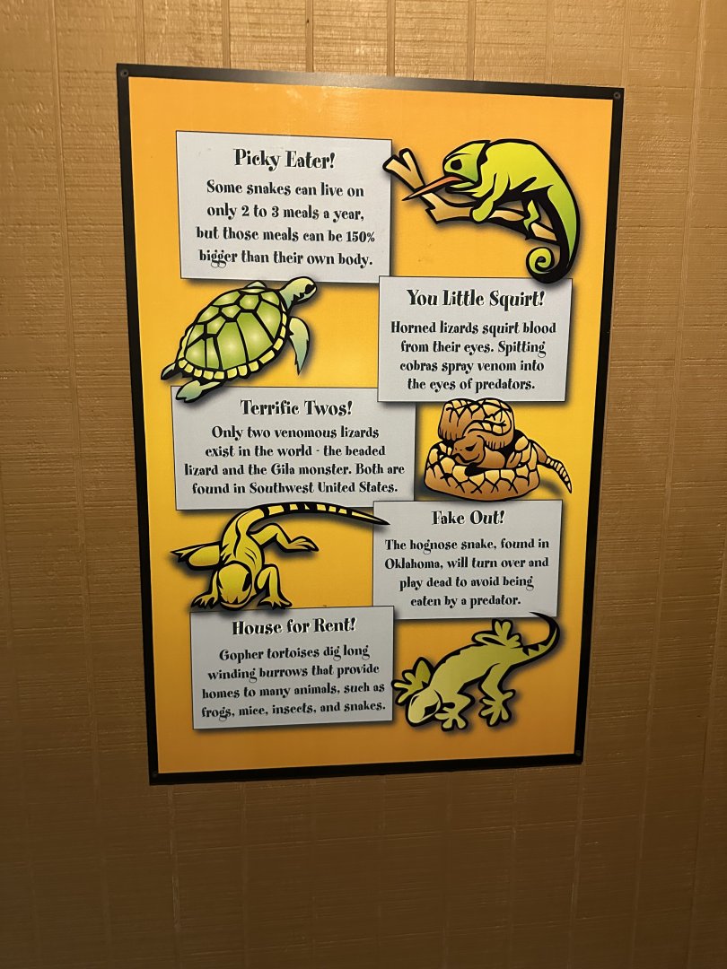 Sep. 2025 - Herpetarium - Signage