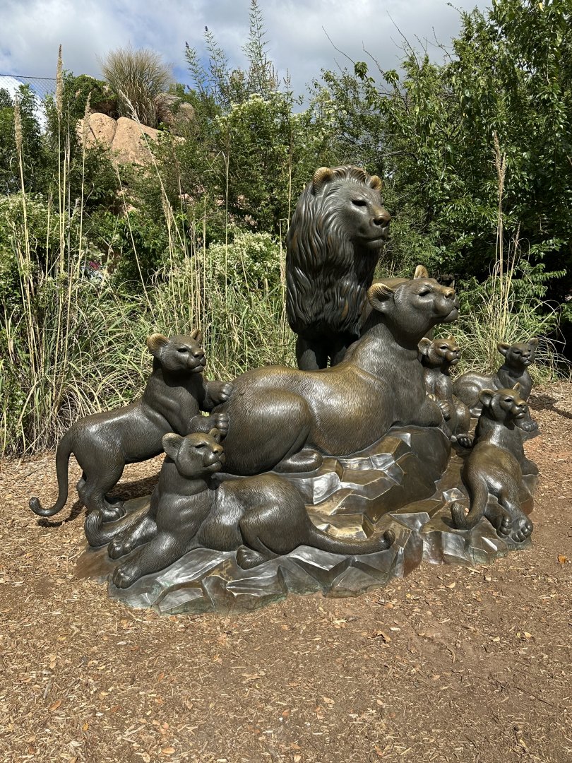Sep. 2025 - Lion Overlook - Pride Statue