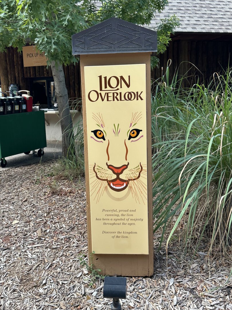 Sep. 2025 - Lion Overlook - Sign