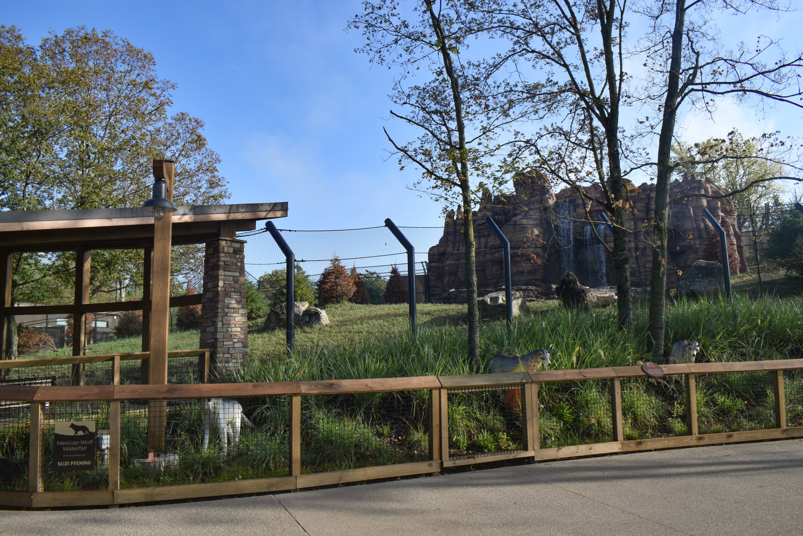 Sep. 2025 - NEW! - North America Trek - Mexican Wolf Exhibit