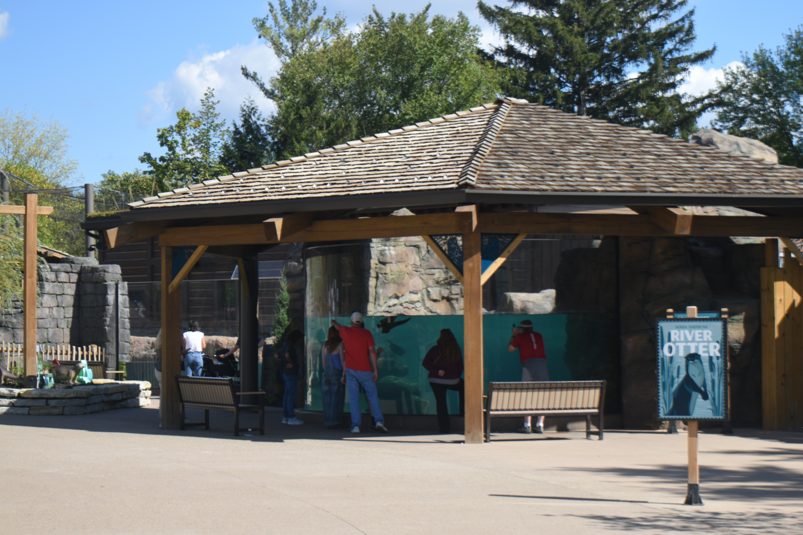 Sep. 2025 - NEW! - North America Trek - River Otter Exhibit