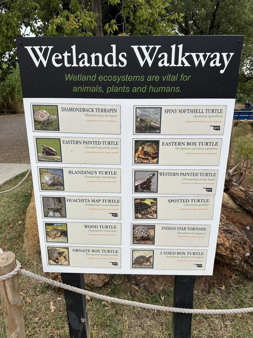 Sep. 2025 - Wetlands Walkway - Chelonian Signage