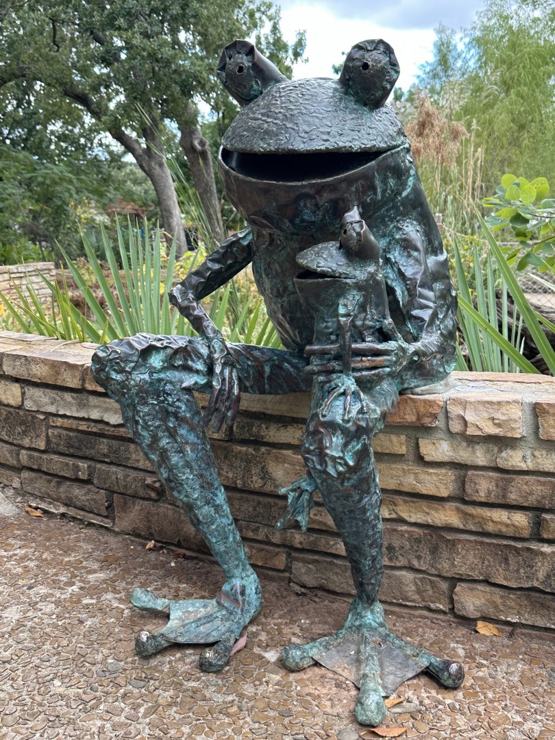 Sep. 2025 - Wetlands Walkway - Frog Statue