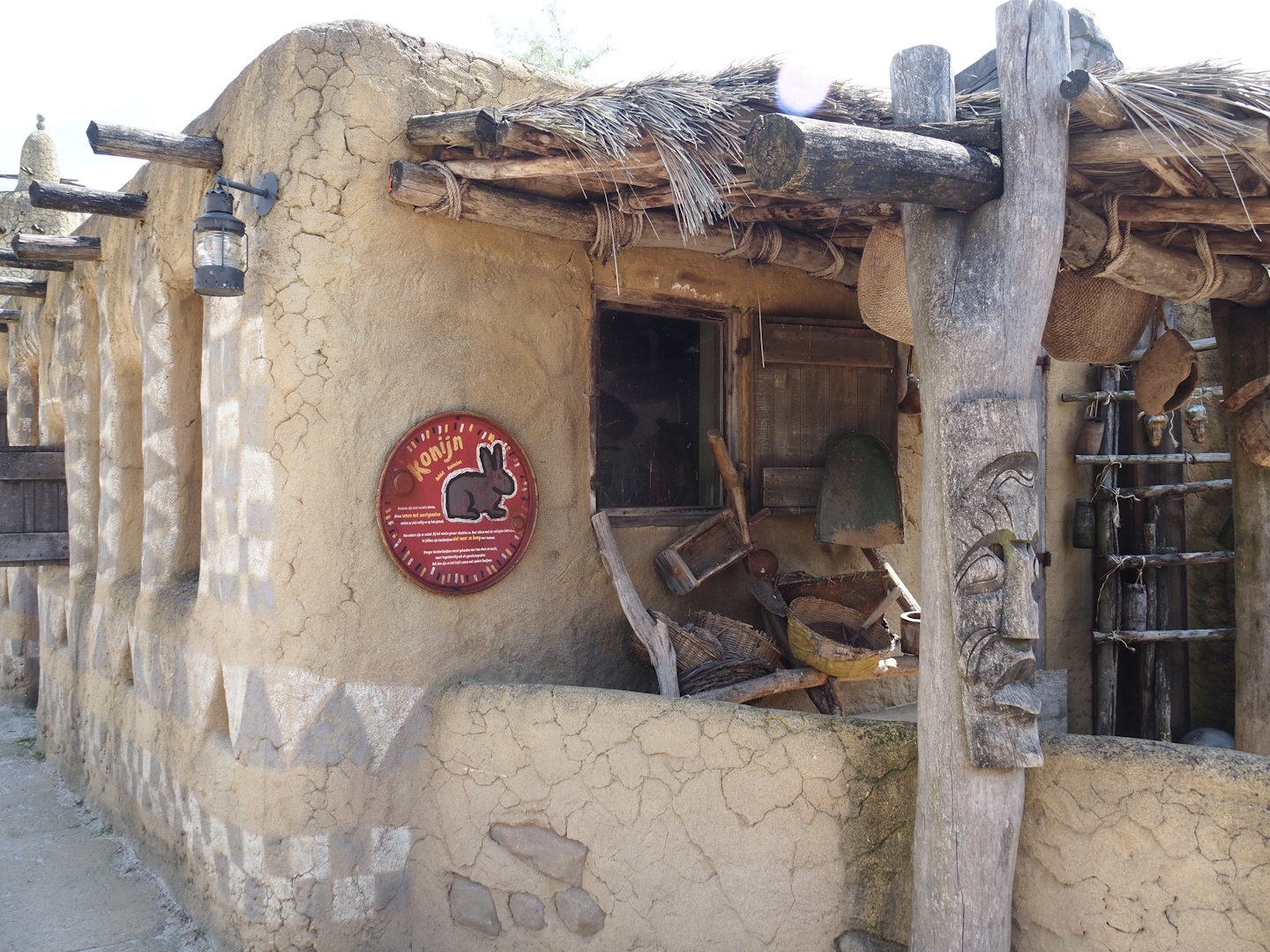 Serenga - Dogon Village - Domestic rabbit exhibit, 2024-06-23